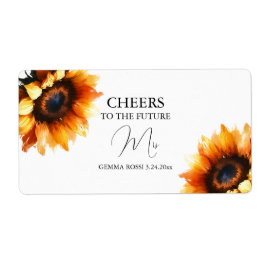 ミニシャンパンラベルブライダルシャワーのお気に入り ラベル