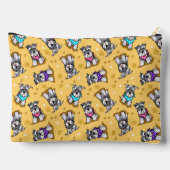 ミニシュナウザーサンシャインキニアート アクセサリーポーチ (裏面)