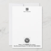 ミニシュナウザーピンク花クラウンレッドイエローホワイト シーズンカード (裏面)