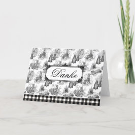 ミニシュナウザー テリア 黒 トイレ 別注仕様 サンキューカード