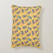 ミニシュナウツァーキニアート アクセントクッション (裏面(縦))