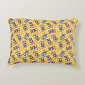 ミニシュナウツァーキニアート アクセントクッション (裏面)