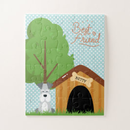 ミニシュナウツァーペット名 ジグソーパズル