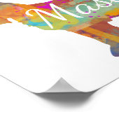 ミニシュナパーソナライズされたーザーウォールアートホームデコール ポスター (角)