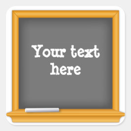 ミニショックボード教室 スクエアシール