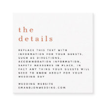 ミニシンプルタイポグラフィテラコッタ結婚ズ詳細