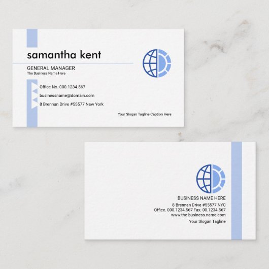 ミニシンプルマリスクラシックトの創立者CEO 名刺 (正面/裏面)