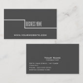 ミニシンプルマリストコンサルタントの名刺 名刺 (正面/裏面)