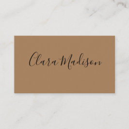 ミニシンプルマリズモダンムクラシック専門家 名刺