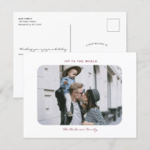 ミニシンプルマリモダンストのクリーンクリスマス写真 