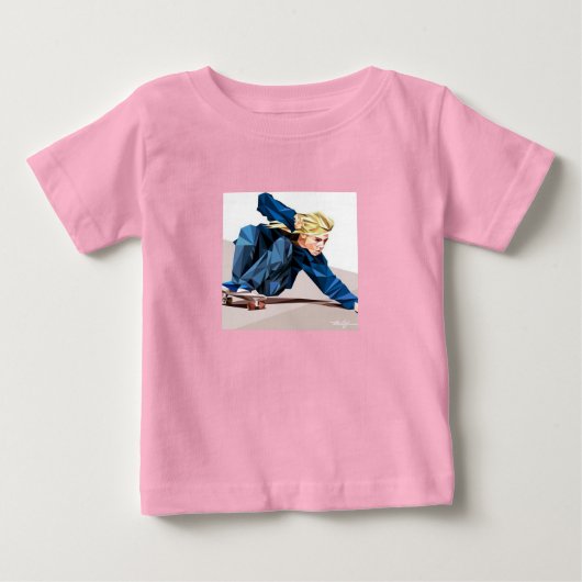 ミニジェイ・アダムス ベビーTシャツ (正面)