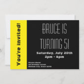 ミニジャスティスリーグヘッズスケッチ 招待状 (裏面)