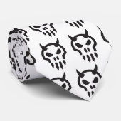 ミニスカルのタイ ネクタイ (ロール)