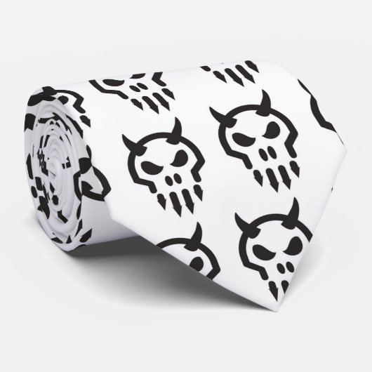 ミニスカルのタイ ネクタイ (ロール)