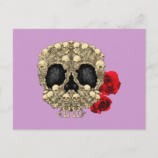 ミニスケルトンズシュガースカル ポストカード (正面)