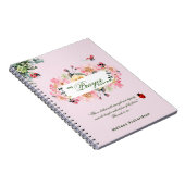 ミニストリーの女性たち 牧師の妻のための祈りの日記 ノートブック (右側)