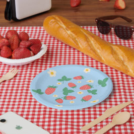 ミニストロベリーブロッサム ペーパープレート