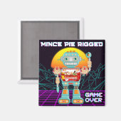 ミニスパイがリグ付き – ゲームオーバー マグネット (正面/裏面)