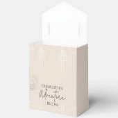 ミニスーツケース旅行の冒険が始まる卒業 フェイバーボックス (見開き)