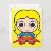 ミニスーパーガール ポストカード (正面/裏面)