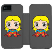 ミニスーパーガール INCIPIO iPhoneウォレットケース (フォリオ Open)