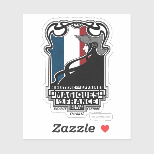 ミニセールデアフェールマニケスドゥラフランスロゴ シール (シート)