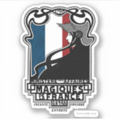 ミニセールデアフェールマニケスドゥラフランスロゴ シール (正面)