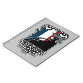 ミニセールデアフェールマニケスドゥラフランスロゴ ノートブック (左側)