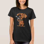ミニダックスフントの力 Tシャツ (正面)