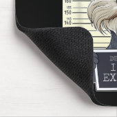 ミニチュアおもしろいシュナウザーママIミニチュアシュナウズ マウスパッド (コーナー)