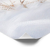 ミニチュアのシュナウザーで雪のクリスマスを過ごす ポスター (コーナー)