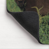 ミニチュアは草で産みます マウスパッド (コーナー)