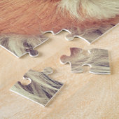 ミニチュアアメリカン・シェパード・レッド・メルル ジグソーパズル (側面)