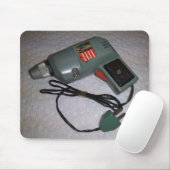 ミニチュアアンティークPowerMiteドリル マウスパッド (マウス)