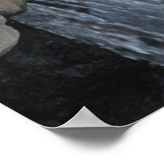 ミニチュアウォーター秋ポスター ポスター (角)