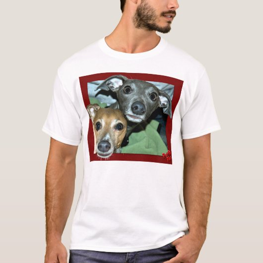 ミニチュアグレイハウンド Tシャツ (正面)