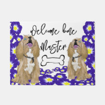 ミニチュアコッカースパニエル犬ウェルカムホーム