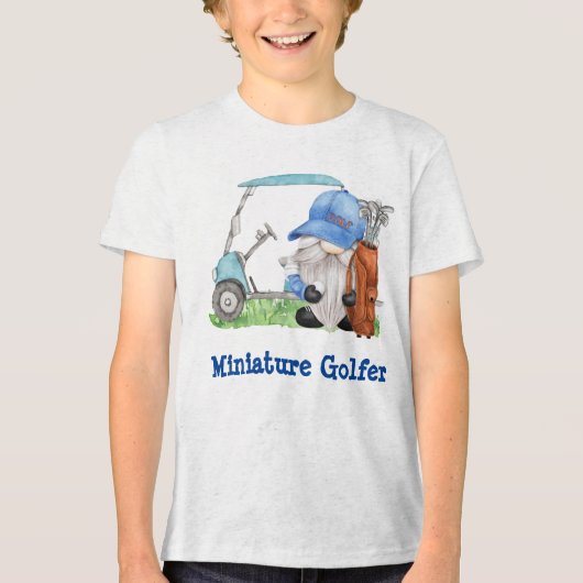 ミニチュアゴルファー トライブレンドTシャツ (正面)