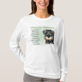 ミニチュアシュナウザーの贈り物 Tシャツ