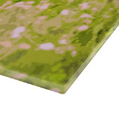 ミニチュアシュナウザーウォーターカラー絵画アート カッティングボード (角)