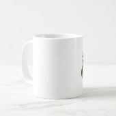 ミニチュアシュナウザートリック コーヒーマグカップ (正面左)