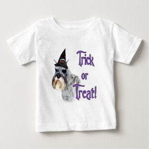 ミニチュアシュナウザートリック ベビーTシャツ