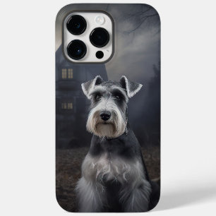 ミニチュアシュナウザーハロウィンおばけ Case-Mate iPhone 14 PRO MAXケース