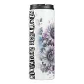 ミニチュアシュナウザーフローラチャーム タンブラー (裏面)