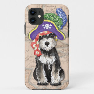 ミニチュアシュナウザー海賊 iPhone 11 ケース