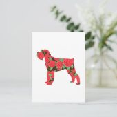 ミニチュアシュナウザー ポストカード (スタンド正面)