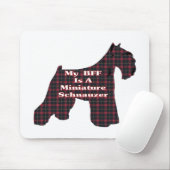 ミニチュアシュナウザーBFFギフト マウスパッド (マウス)