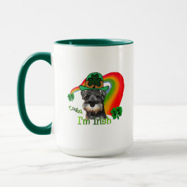 ミニチュアシュナウザーSt patricks マグカップ