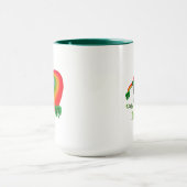 ミニチュアシュナウザーSt patricks マグカップ (中央)
