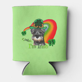 ミニチュアシュナウザーSt patricks 缶クーラー